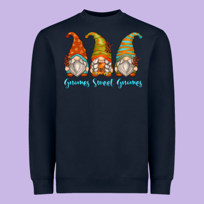 Gnomes Sweet Gnomes Heavyweight Sweatshirt Designed By Zillion Design Studio