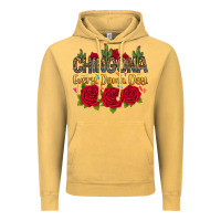 Vintage Mustard Chingona every damn day Vintage Hoodie - RanaPortraitStore