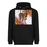 Western Cute Baby Deer Fawn Heavyweight Hoodie | Teevron
