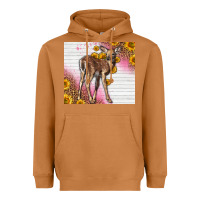 Meerkat Western Cute Baby Deer Fawn Heavyweight Hoodie - LillyAllenDesigns