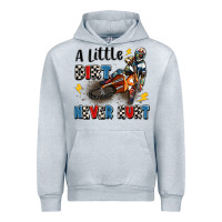 Heather Grey a little dirt never hurt Urban Hoodie - Artiststas