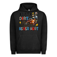 Pigment Black a little dirt never hurt Urban Hoodie - Artiststas
