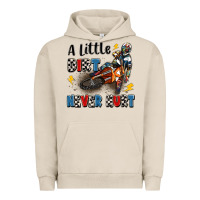 Pigment French Oak a little dirt never hurt Urban Hoodie - Artiststas