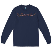 Navy thankful Long Sleeve Tee - FaDigitalArtStudio