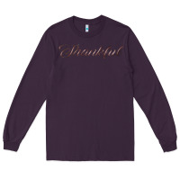 Plum thankful Long Sleeve Tee - FaDigitalArtStudio