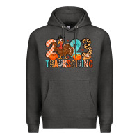Charcoal Heather 2023 thanksgiving Premium Hoodie - MaliasSmallBusiness