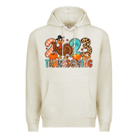 Oatmeal Heather 2023 thanksgiving Premium Hoodie - MaliasSmallBusiness