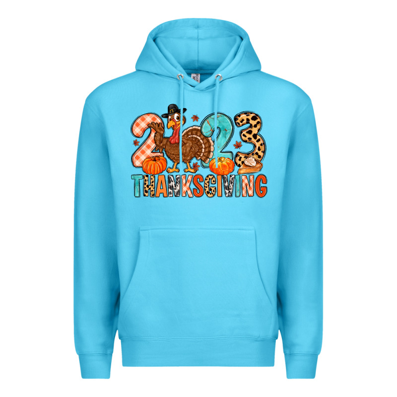 2023 Thanksgiving Premium Hoodie by MaliasSmallBusiness | Teevron