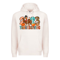 Pale Pink 2023 thanksgiving Premium Hoodie - MaliasSmallBusiness