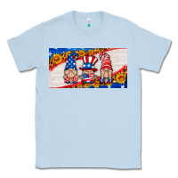 Dusty Blue usa gnome license plate Classic Tee - HRA Design Shop