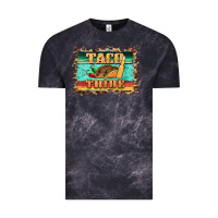 Cloud Black taco tribe western background Vintage Tee - BarkalooDesign