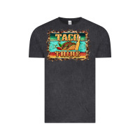 Vintage Black taco tribe western background Vintage Tee - BarkalooDesign