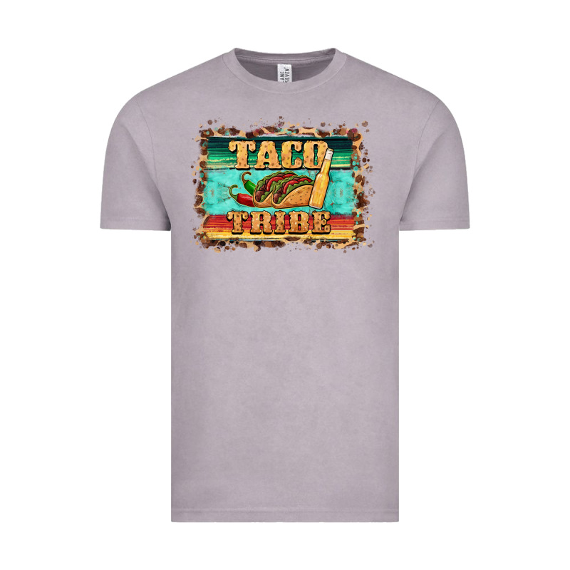 Taco Tribe Western Background Vintage Tee by BarkalooDesign | Teevron