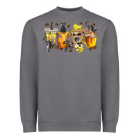 Storm monkey coffee cups Heavyweight Sweatshirt - texasbilliewilder