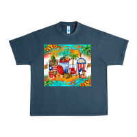 Midnight Navy puerto rico coffee cups Urban Heavy Tee - Zillion Design Studio