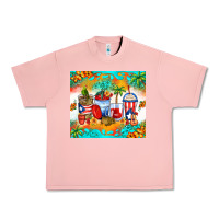 Salmon puerto rico coffee cups Urban Heavy Tee - Zillion Design Studio
