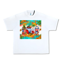 White puerto rico coffee cups Urban Heavy Tee - Zillion Design Studio