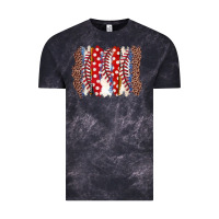 Cloud Black baseball brushstroke Vintage Tee - Zillion Design Studio