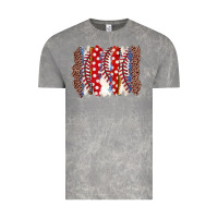 Cloud Rock baseball brushstroke Vintage Tee - Zillion Design Studio