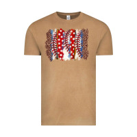 Vintage Camel baseball brushstroke Vintage Tee - Zillion Design Studio