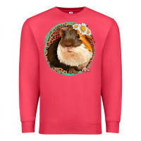Cardinal floral leopard guinea pigs Premium Sweatshirt - Jasminsmagicworld