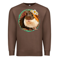 Chestnut floral leopard guinea pigs Premium Sweatshirt - Jasminsmagicworld