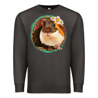 Smoke floral leopard guinea pigs Premium Sweatshirt - Jasminsmagicworld