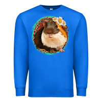 True Royal floral leopard guinea pigs Premium Sweatshirt - Jasminsmagicworld