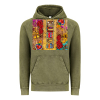 Vintage Olive Bonita Vintage Hoodie - RanaPortraitStore