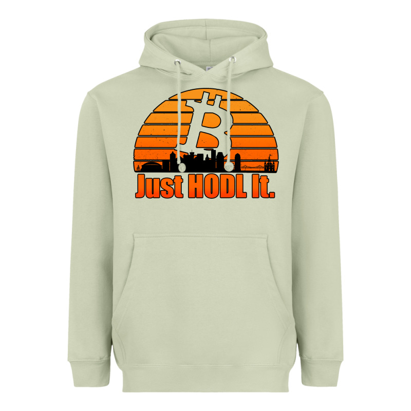 Just Hodl It New Orleans Skyline Retro Sunset Heavyweight Hoodie by Jasminsmagicworld | Teevron