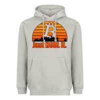 Moon Dust just hodl it new orleans skyline retro sunset Heavyweight Hoodie - Jasminsmagicworld