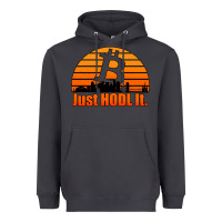 Smoke just hodl it new orleans skyline retro sunset Heavyweight Hoodie - Jasminsmagicworld