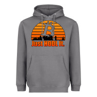 Storm just hodl it new orleans skyline retro sunset Heavyweight Hoodie - Jasminsmagicworld