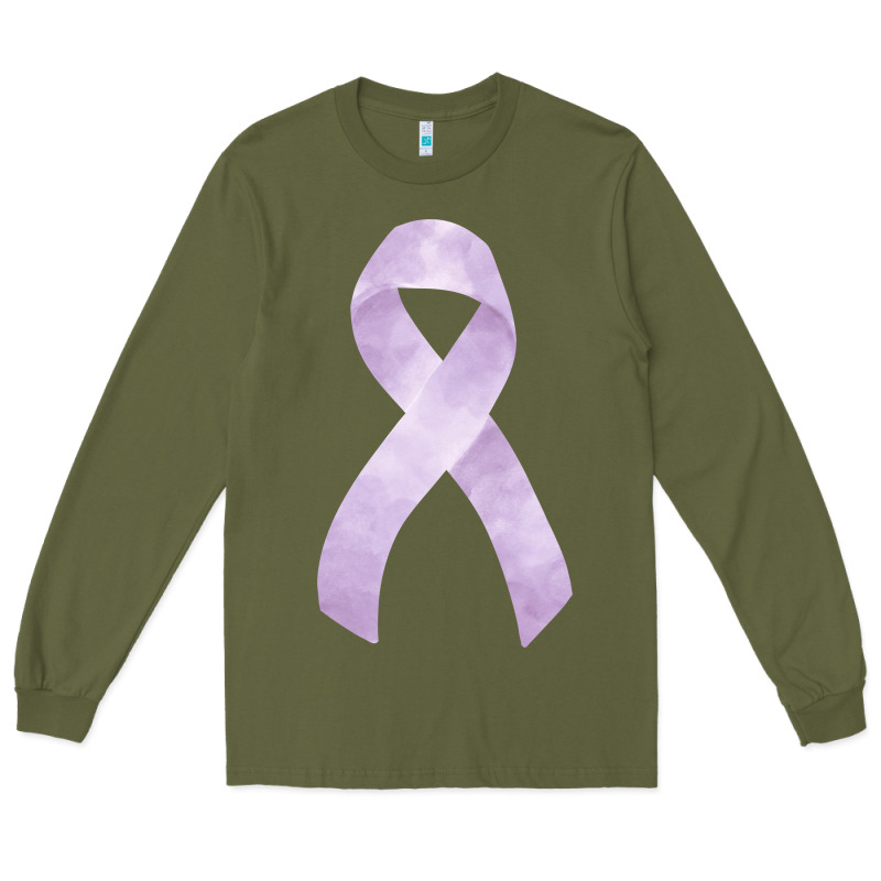 Testicular Cancer Ribbon Fa Element Long Sleeve Tee by FaDigitalArtStudio | Teevron