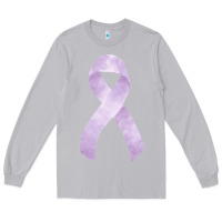 Moon Dust testicular cancer ribbon fa element Long Sleeve Tee - FaDigitalArtStudio