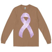 Toasted Coconut testicular cancer ribbon fa element Long Sleeve Tee - FaDigitalArtStudio