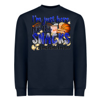 Navy i'm just here for the snacks #basketball brother Heavyweight Sweatshirt - Zillion Design Studio