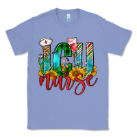Colony Blue christmas icu nurse Classic Tee - FaDigitalArtStudio