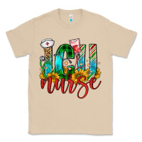 Mushroom christmas icu nurse Classic Tee - FaDigitalArtStudio