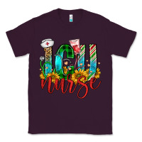 Plum christmas icu nurse Classic Tee - FaDigitalArtStudio