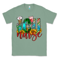 Sage christmas icu nurse Classic Tee - FaDigitalArtStudio