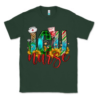 Sports Green christmas icu nurse Classic Tee - FaDigitalArtStudio