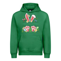 Emerald easter bunny name frame Urban Hoodie - Artiststas