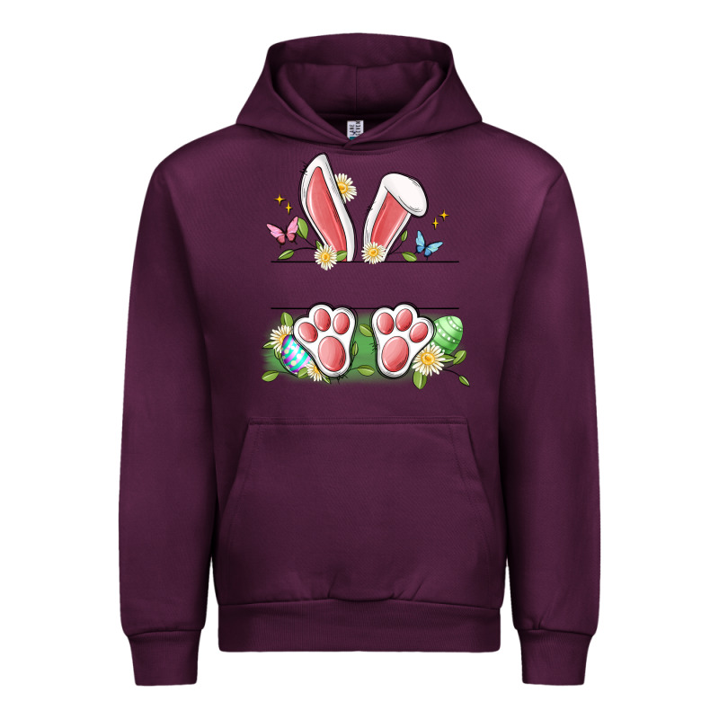 Easter Bunny Name Frame Urban Hoodie by Artiststas | Teevron