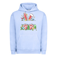 Pigment Grape Ice easter bunny name frame Urban Hoodie - Artiststas