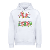 White easter bunny name frame Urban Hoodie - Artiststas