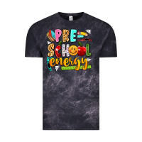 Cloud Black pre school energy Vintage Tee - texasbilliewilder