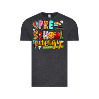 Vintage Black pre school energy Vintage Tee - texasbilliewilder