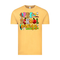 Vintage Mustard pre school energy Vintage Tee - texasbilliewilder
