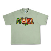 Oil Green reindeer noel christmas Urban Heavy Tee - RanaPortraitStore